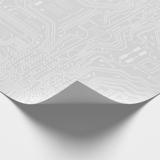 Circuitbord Cadeaupapier (Hoek)
