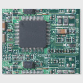 Circuitbord Cadeaupapier (Vlak)