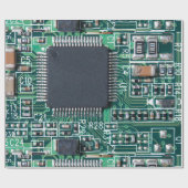 Circuitbord Cadeaupapier (Vlak)