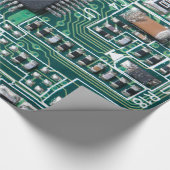 Circuitbord Cadeaupapier (Hoek)