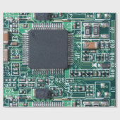 Circuitbord Cadeaupapier (Vlak)