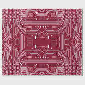 Circuitbord Cadeaupapier (Vlak)