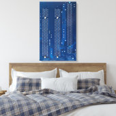 Circuitbord Canvas Afdruk (Insitu (Slaapkamer))