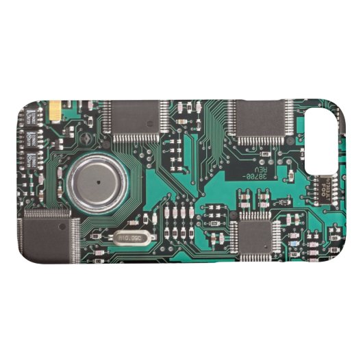 Circuitbord Case-Mate iPhone Case (Achterkant (Horizontaal))
