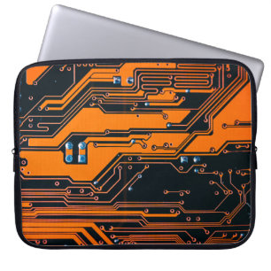 Circuitbord. Elektronische computerhardware Laptop Sleeve