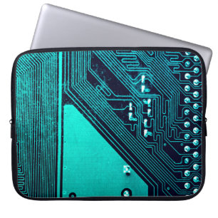Circuitbord. Elektronische computerhardware Laptop Sleeve