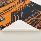 Circuitbord. Elektronische computerhardware Sherpa Deken (3/4)