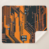 Circuitbord. Elektronische computerhardware Sherpa Deken (Voorkant (horizontaal))