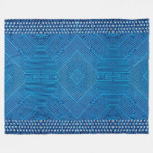 Circuitbord Fleece Deken (Voorkant (Horizontaal))