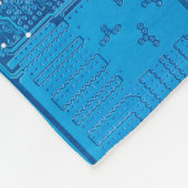 Circuitbord Fleece Deken (Hoek)