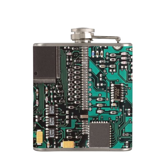 Circuitbord Heupfles (Achterkant)