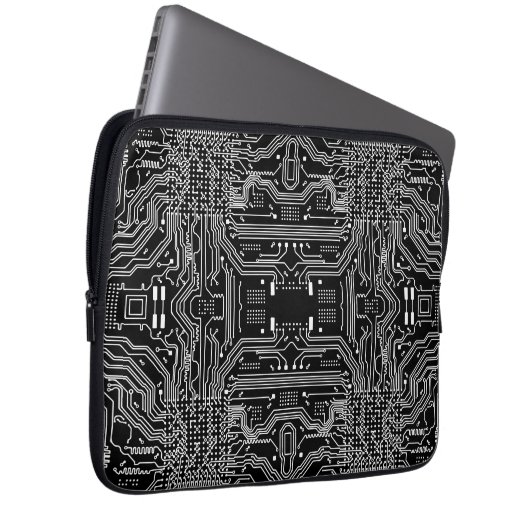 Circuitbord Laptop Sleeve (Voorkant Rechts)