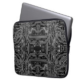 Circuitbord Laptop Sleeve (Voorkant Links)