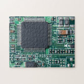 Circuitbord Legpuzzel (Horizontaal)