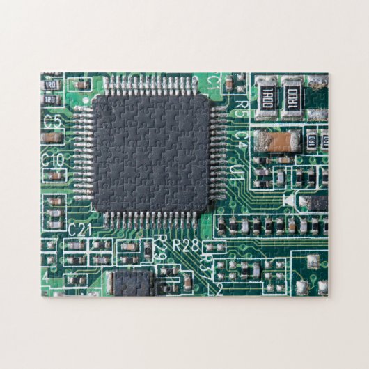 Circuitbord Legpuzzel (Horizontaal)