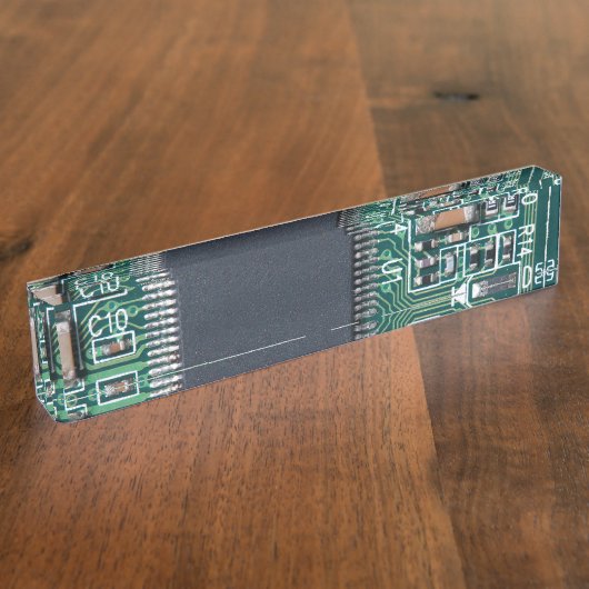 Circuitbord Naambordje (Zijkant)