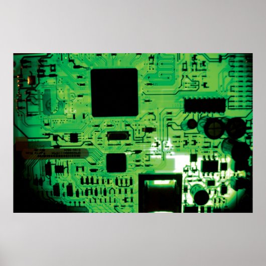 Circuitbord Poster (Voorkant)