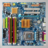 Circuitbord Poster (Voorkant)