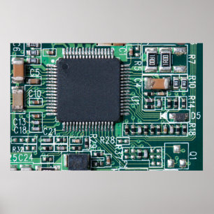 Circuitbord Poster
