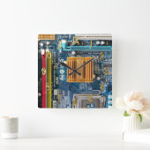 Circuitbord Vierkante Klok (Huis)