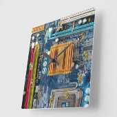 Circuitbord Vierkante Klok (Hoek)