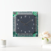 Circuitbord Vierkante Klok (Huis)