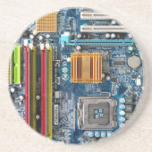 Circuitbord Zandsteen Onderzetter (Voorkant)