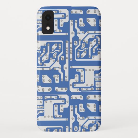 Circuitbordpatroon Case-Mate iPhone Case (Achterkant)