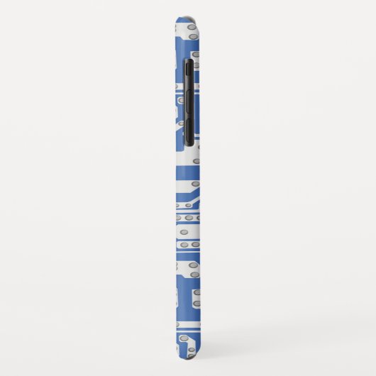 Circuitbordpatroon Case-Mate iPhone Case (Achterkant/links)