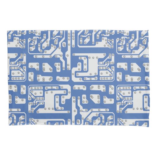 Circuitbordpatroon Kussensloop (Voorkant)