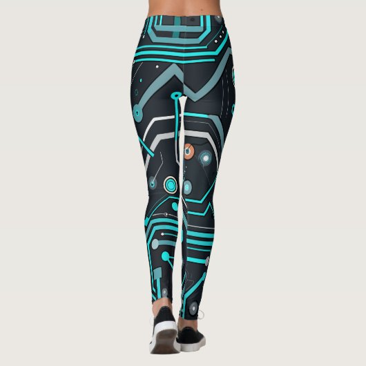 circuitcouture leggings (Achterkant)