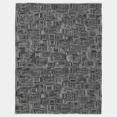 circuitdoolhof fleece deken (Voorkant)