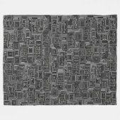 circuitdoolhof fleece deken (Voorkant (Horizontaal))