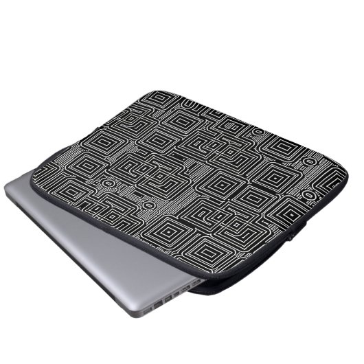 circuitdoolhof laptop sleeve (Voorkant onderkant)