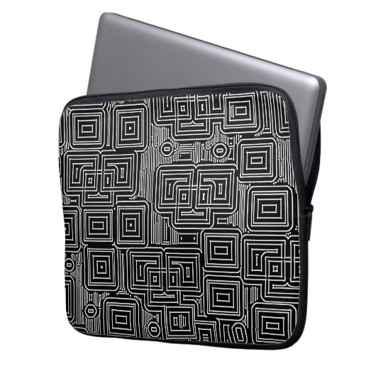 circuitdoolhof laptop sleeve (Voorkant Links)