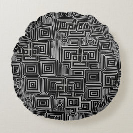 circuitdoolhof rond kussen