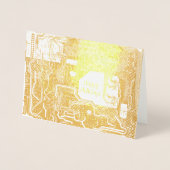 circuitgoud folie kaarten (Voorkant)