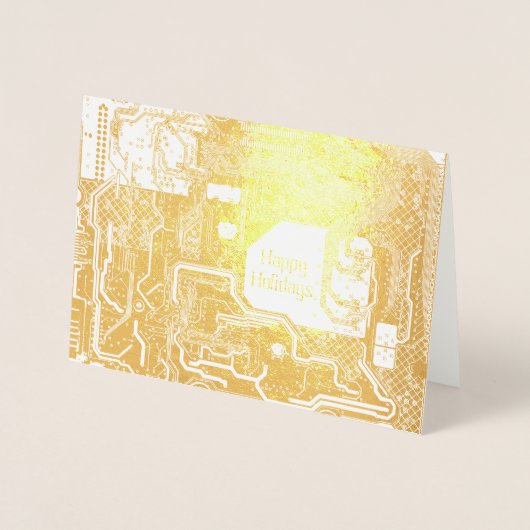 circuitgoud folie kaarten (Voorkant)