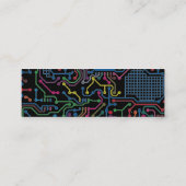 Circuitkaart 2 mini visitekaartje (Achterkant)