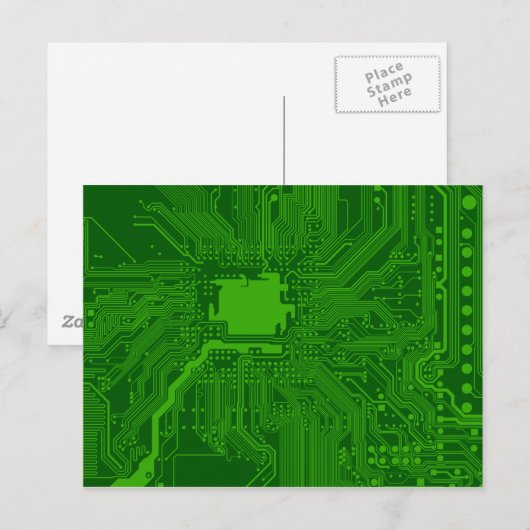 Circuitkaart Briefkaart (Voorkant / Achterkant)