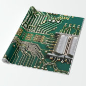 Circuitkaart Cadeaupapier (Uitgerold)