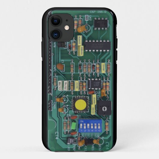 Circuitkaart Case-Mate iPhone Case (Achterkant)