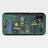 Circuitkaart Case-Mate iPhone Case (Achterkant (horizontaal))