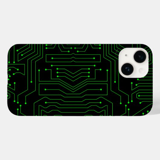 Circuitkaart Case-Mate iPhone Case (Achterkant (horizontaal))