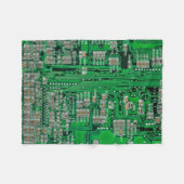 Circuitkaart Fleece Deken (Voorkant (Horizontaal))