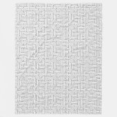 Circuitkaart Fleece Deken (Voorkant)