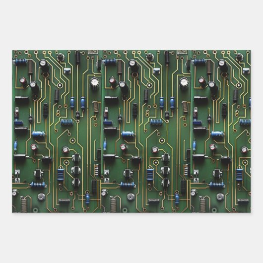 Circuitkaart Inpakpapier Vel (Voorkant)