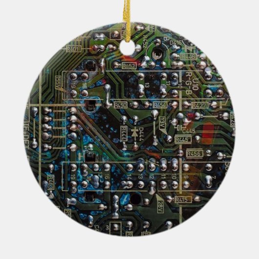 Circuitkaart Keramisch Ornament (Achterkant)