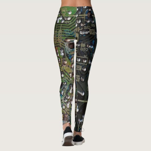 Circuitkaart Leggings (Achterkant)