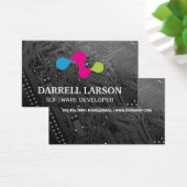 Circuitkaart | Moderne technische Logo Visitekaartje (Bureau)